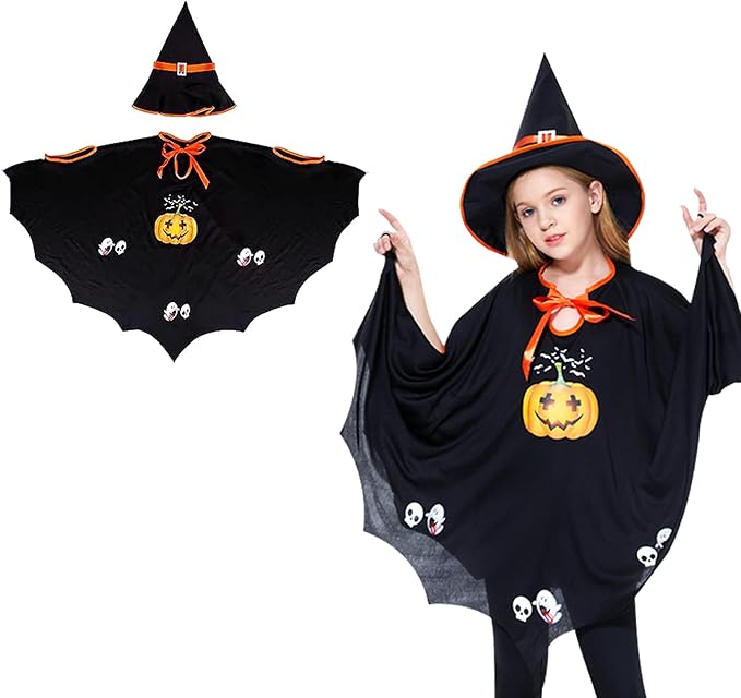 Costume da Pipistrello di Halloween per Bambini